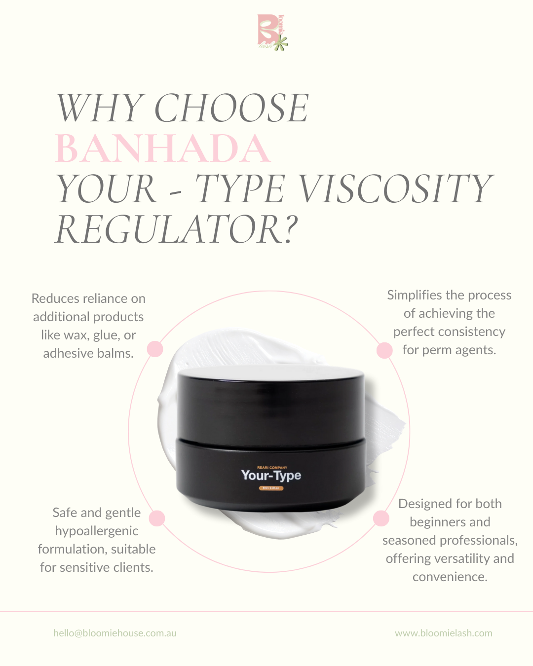 BANHADA YOUR-TYPE VISCOSITY REGULATOR