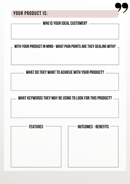 How to write killer product descriptions