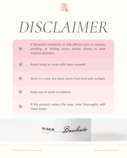 BANHADA BAM BARA BAM EYELASH CLINIC BALM