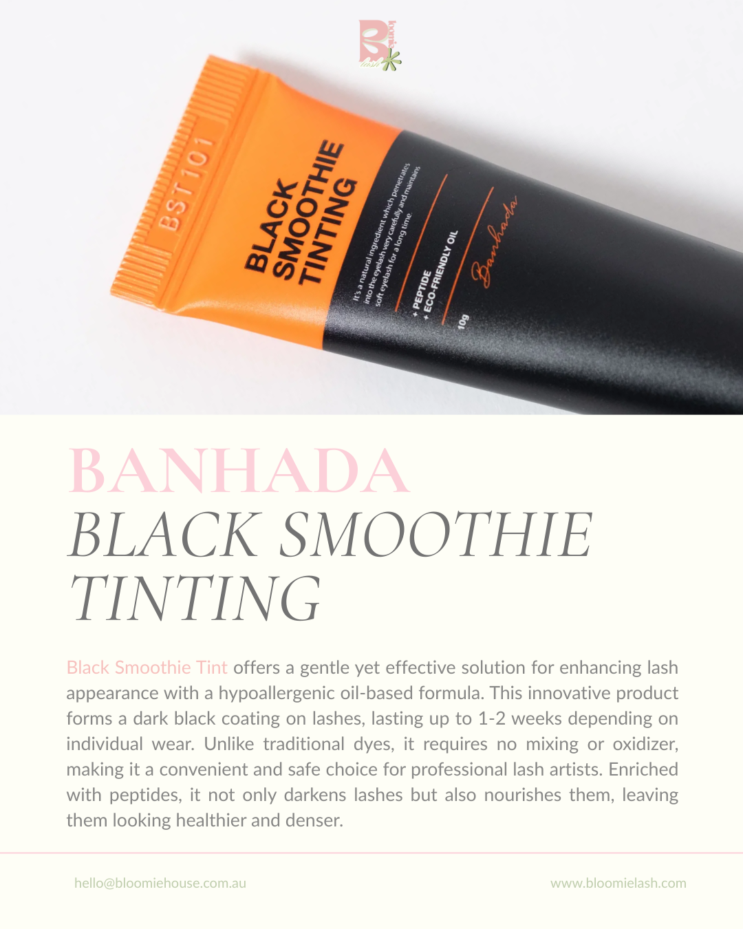 BANHADA BLACK SMOOTHIE TINTING