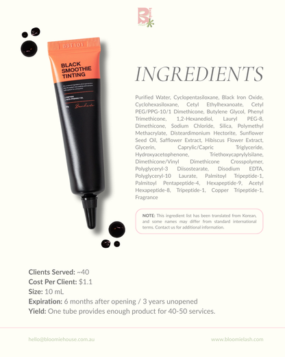 BANHADA BLACK SMOOTHIE TINTING