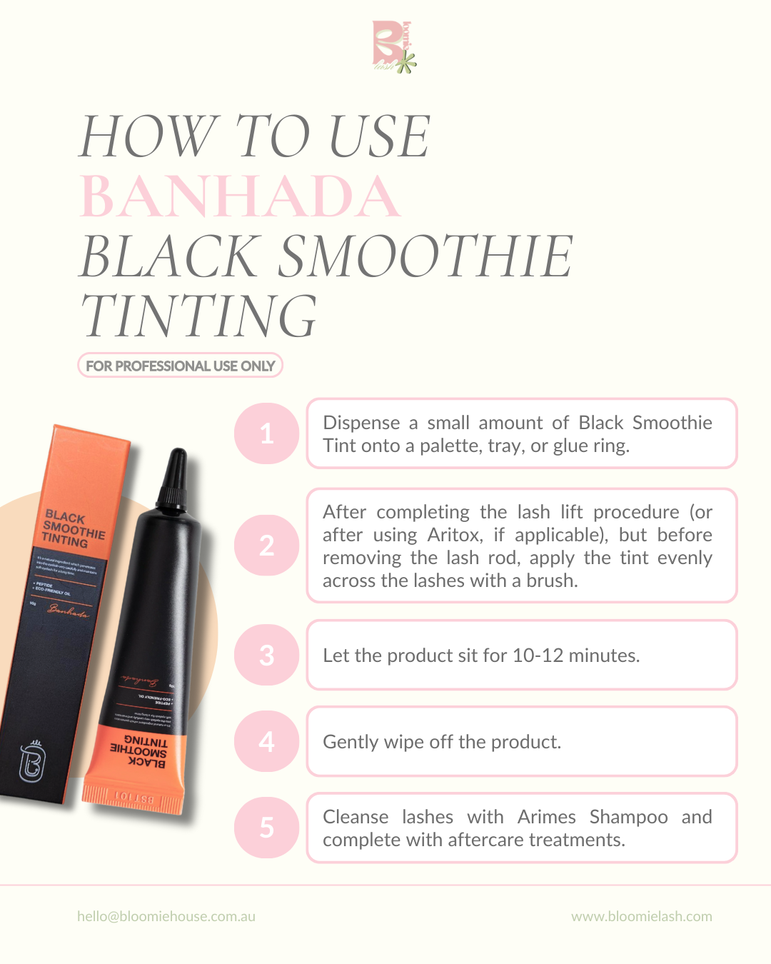 BANHADA BLACK SMOOTHIE TINTING