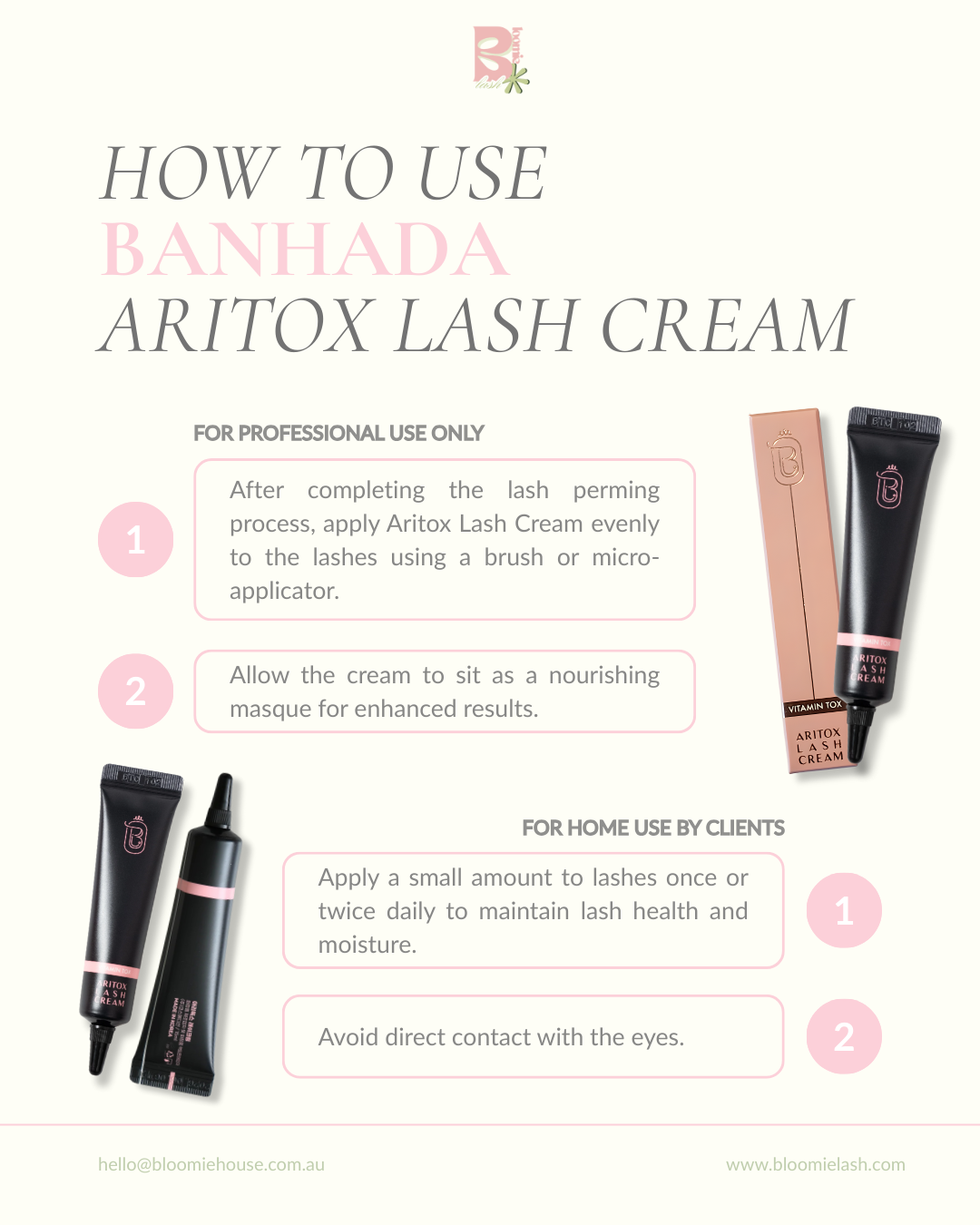 BANHADA ARITOX LASH CREAM