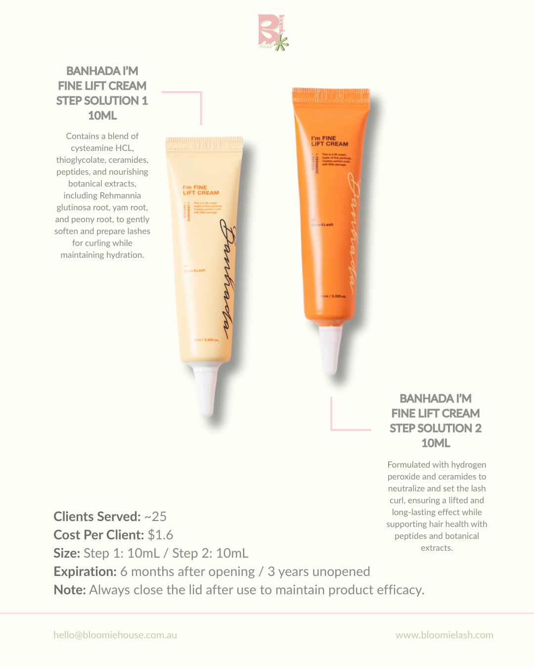 BANHADA I'M FINE LIFT CREAM