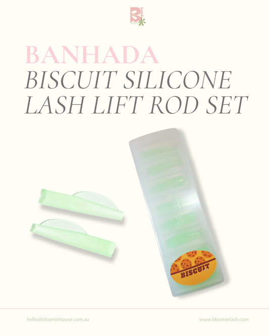 BANHADA BISCUIT SILICONE LASH LIFT ROD SET