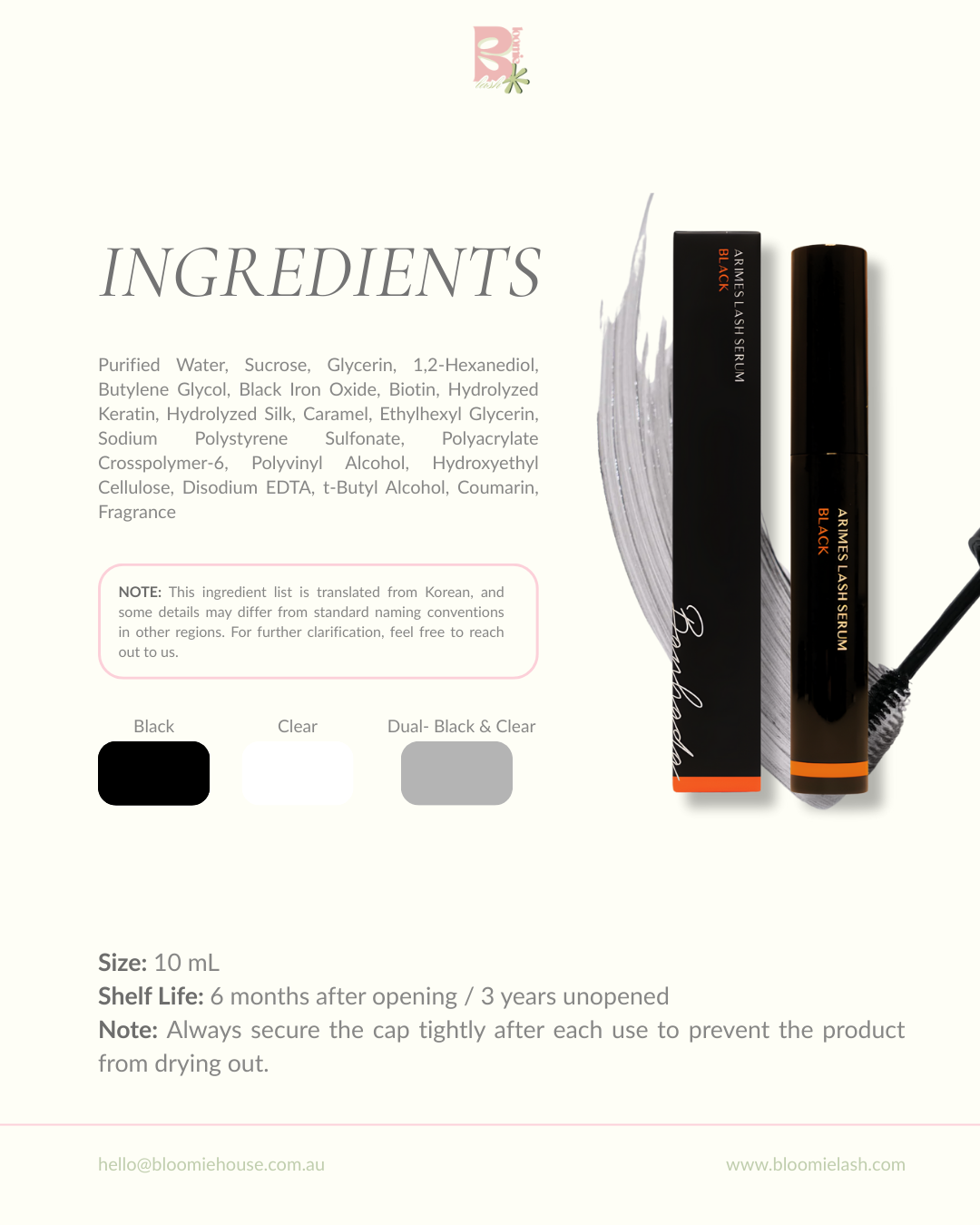 BANHADA ARIMES LASH TOX SERUM